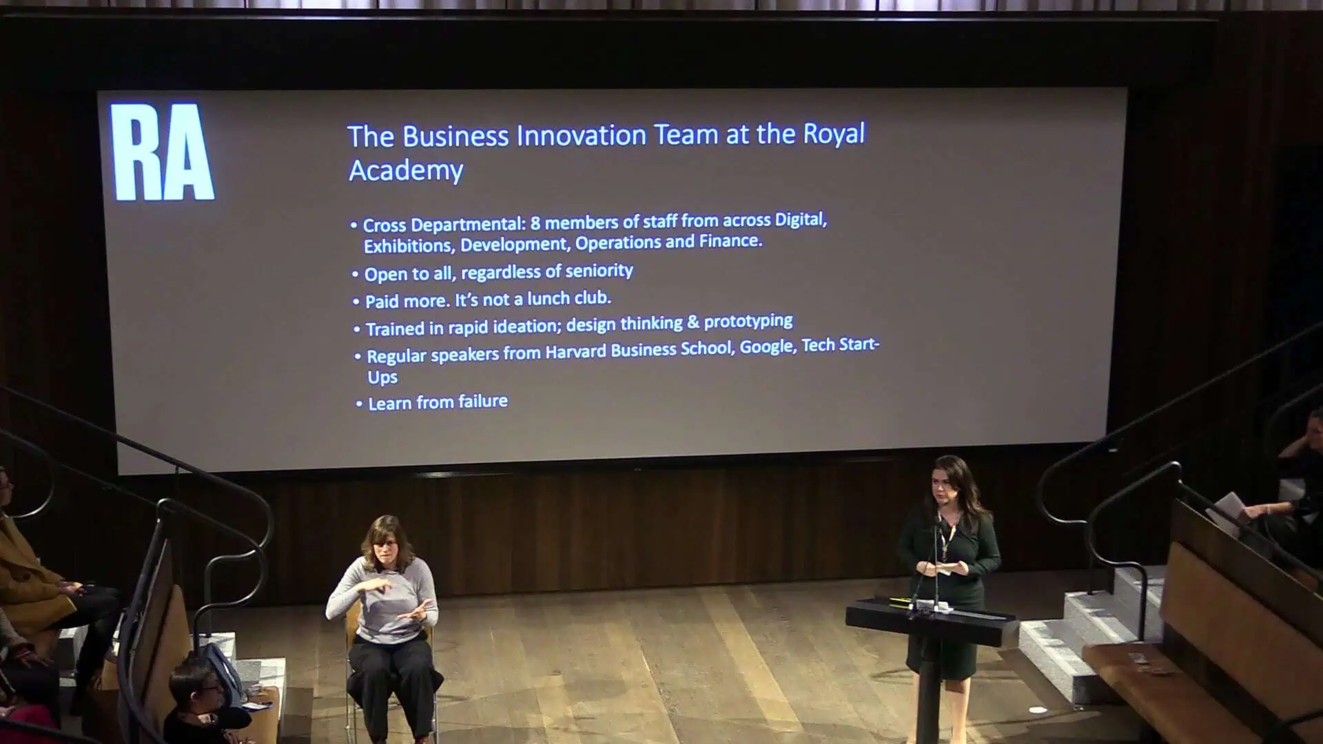Keep on Moving: Designing a New Chapter for Business Innovation at the Royal Academy of Arts
