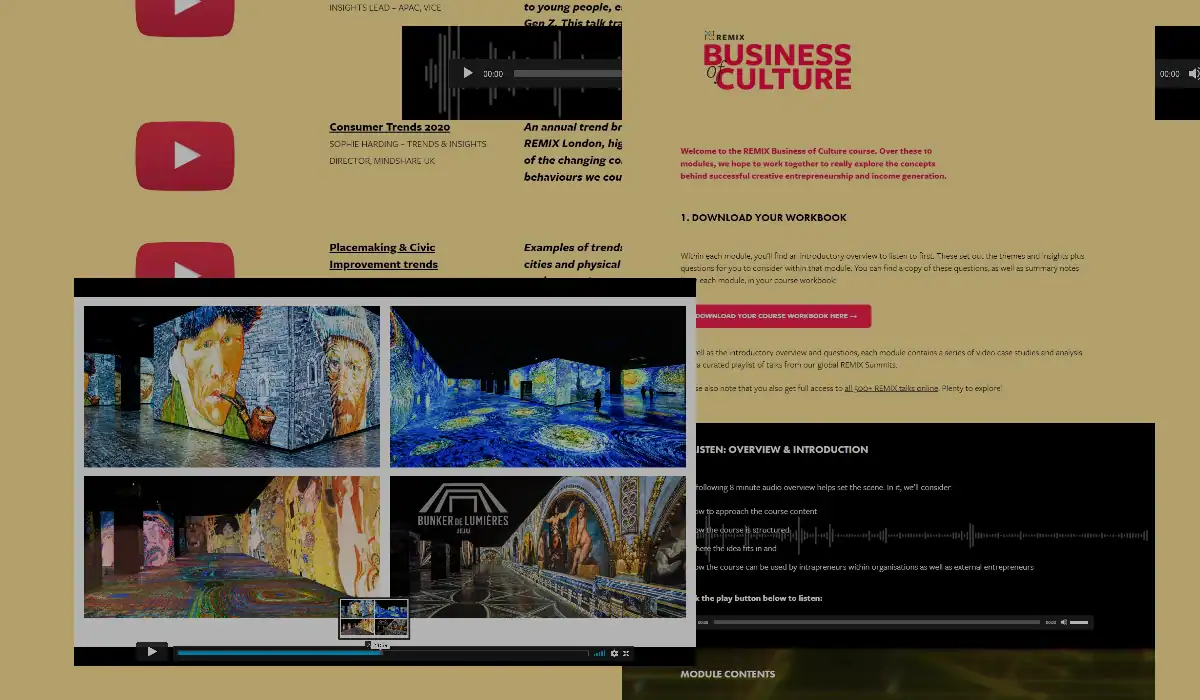 120x free ‘Business of Culture’ course places