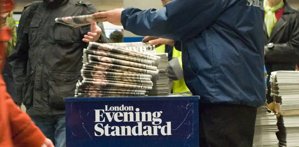 Evening Standard e-commerce strategy