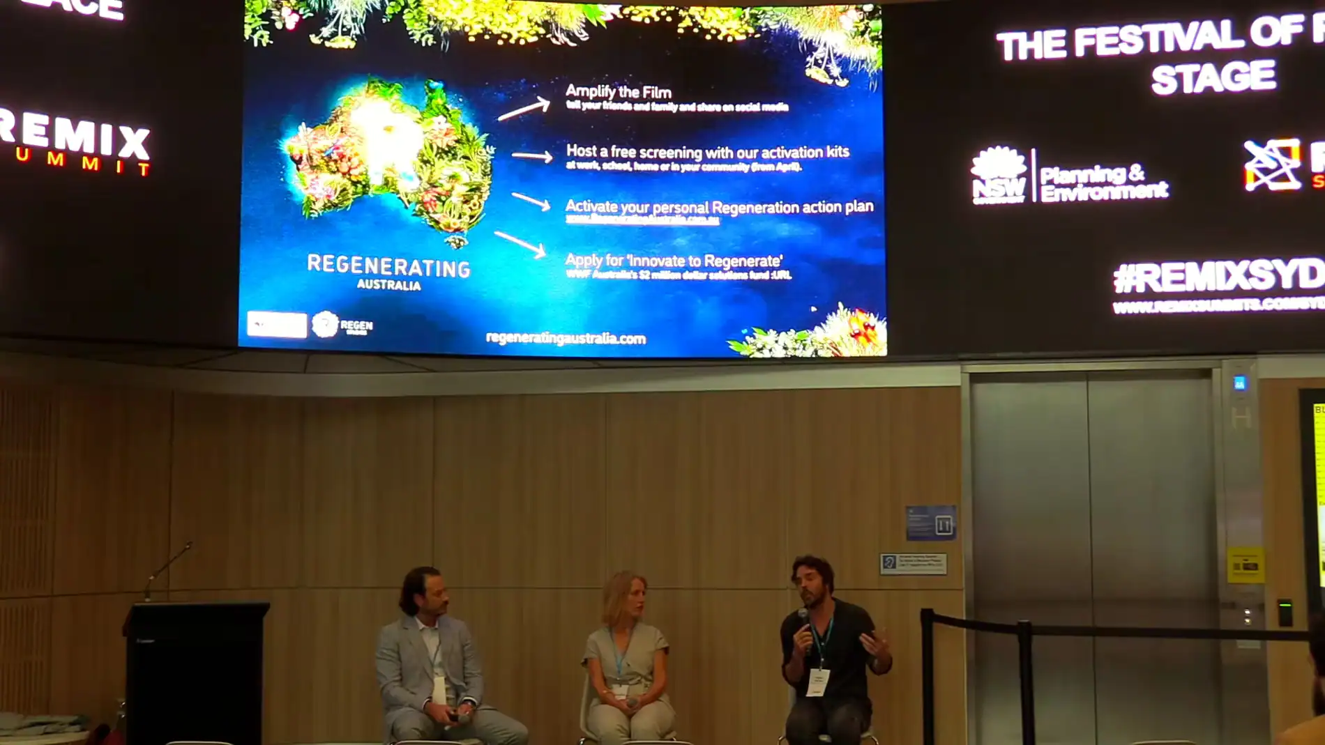 Regenerating Australia documentary and panel discussion