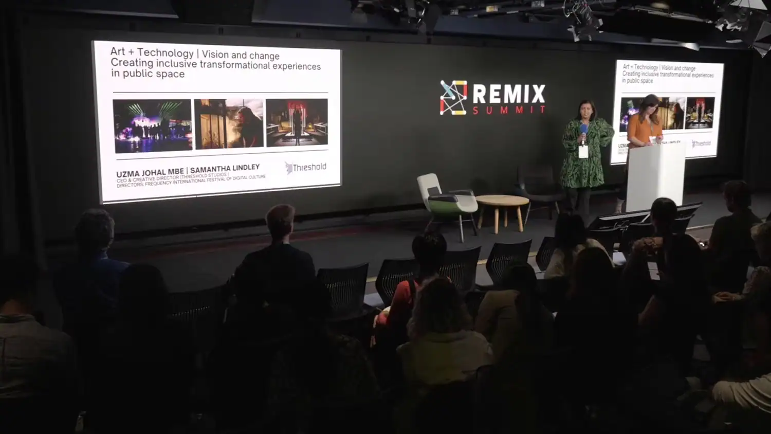 Art + Technology | Vision + Change: Creating inclusive transformational experiences in public space