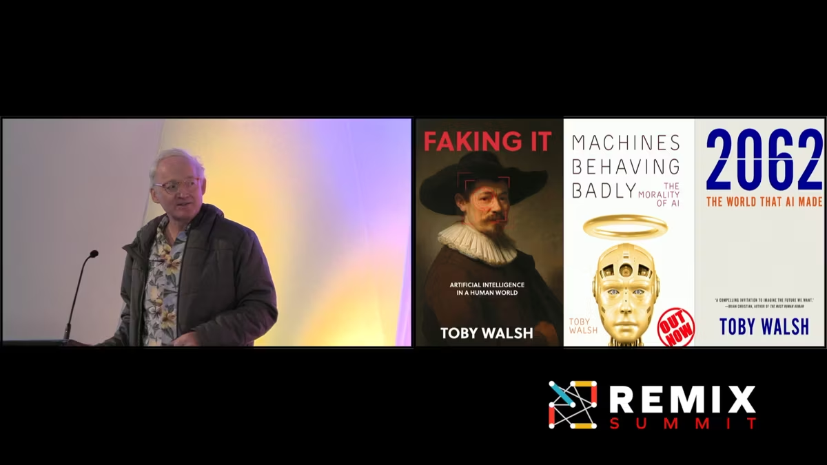 Machines behaving badly the morality of AI REMIX Summits Culture